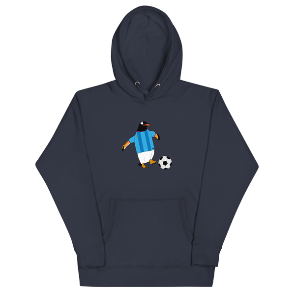 Soccer Penguin Premium Women's Hoodie