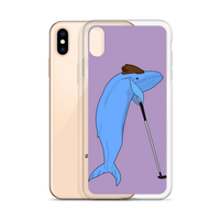 Mini-Golf Whale iPhone Case