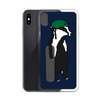 Skateboard Badger iPhone Case