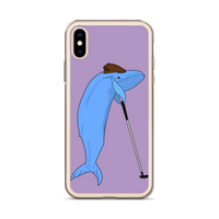 Mini-Golf Whale iPhone Case