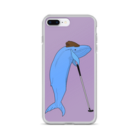 Mini-Golf Whale iPhone Case