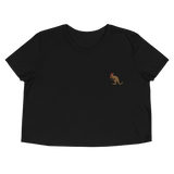 Baseball Kangaroo Cropped T-Shirt