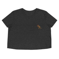 Baseball Kangaroo Cropped T-Shirt