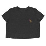 Baseball Kangaroo Cropped T-Shirt