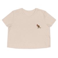 Baseball Kangaroo Cropped T-Shirt