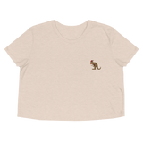 Baseball Kangaroo Cropped T-Shirt