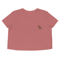 Baseball Kangaroo Cropped T-Shirt