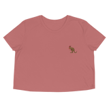 Baseball Kangaroo Cropped T-Shirt